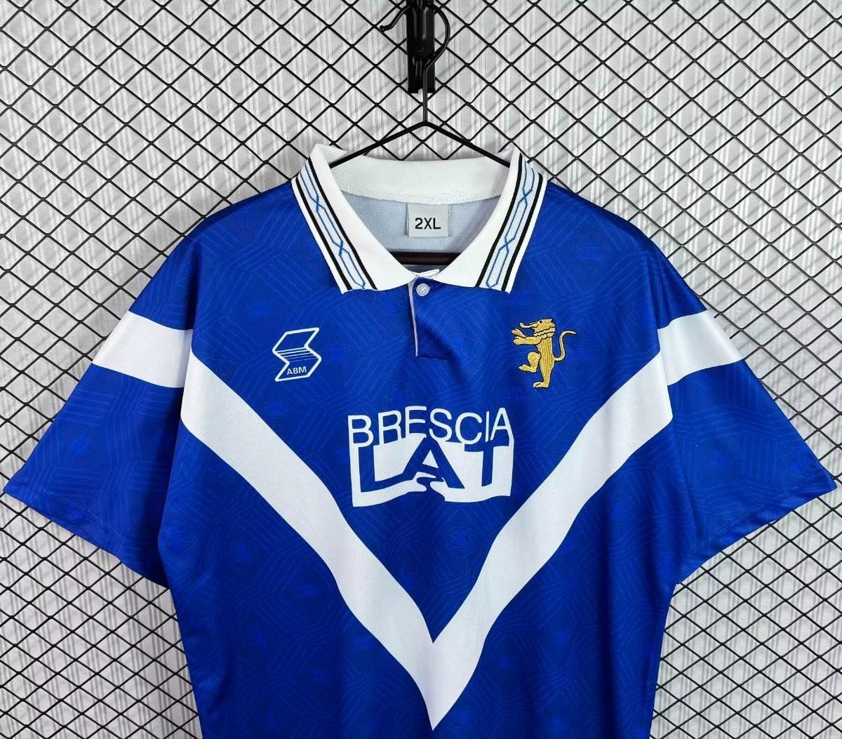 Retro 94/96 Brescia Calcio Blue Home Shirt