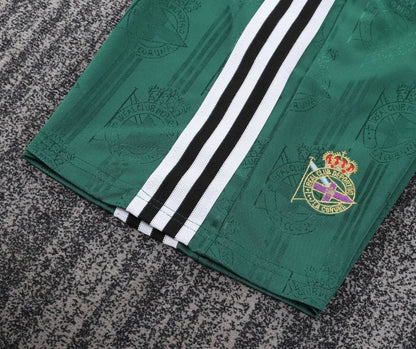 Retro Kids 99/00 Deportivo de La Coruna Away Green Shirt