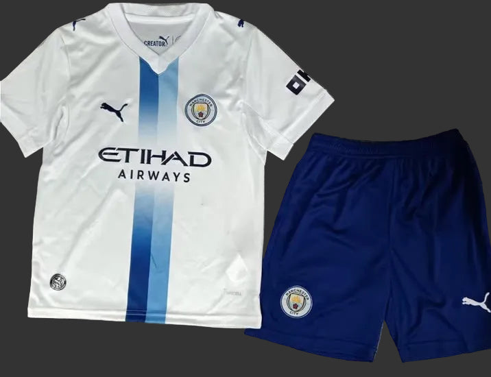 MANCHESTER CITY AWAY KIDS KIT 26/27