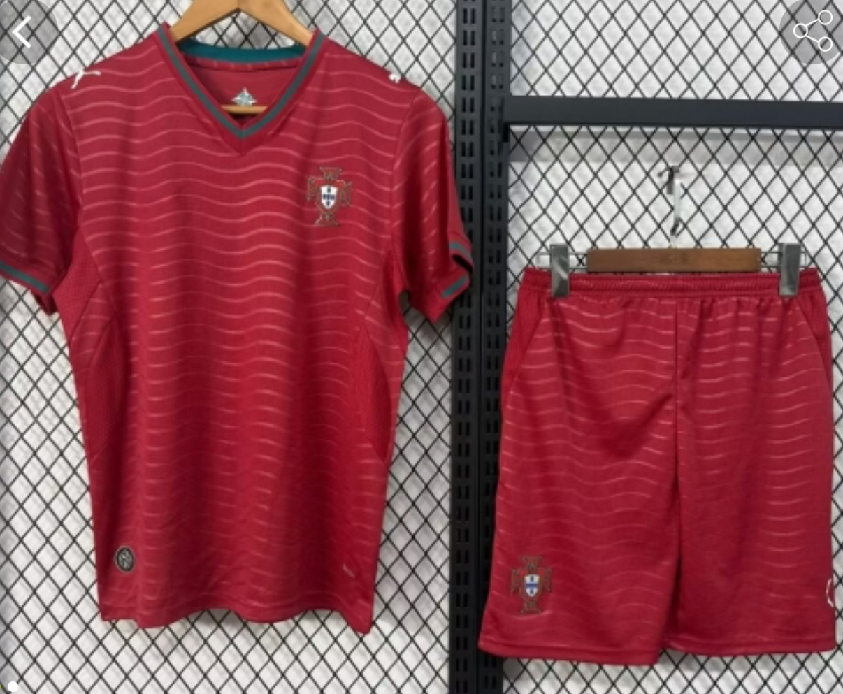 Portugal home kids kit 2026