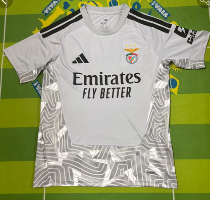 SL BENFICA GOALKEEPER GREY ADULT SHIRT 26/27