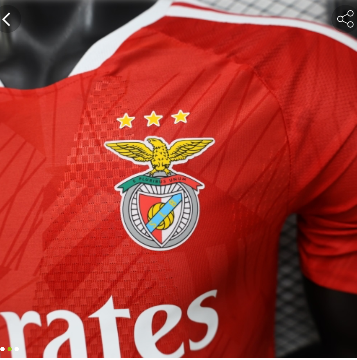 BENFICA HOME SHIRT 26/27