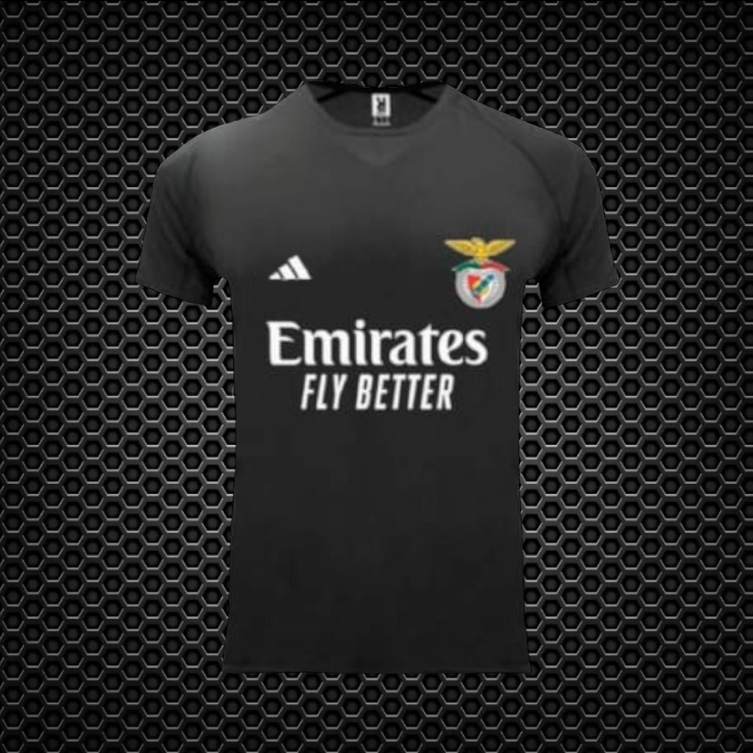 Benfica - T-shirt Preta