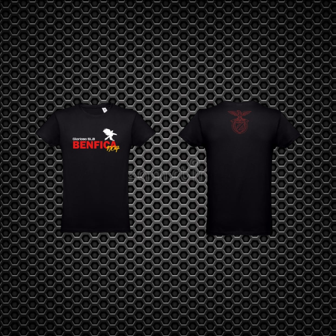 Benfica - T-shirt Preta
