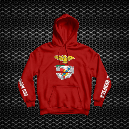 Benfica - Sweat-shirt com capuz - Vermelha