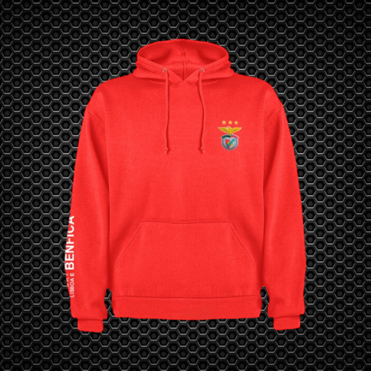 Benfica - Sweat-shirt com capuz - Vermelha
