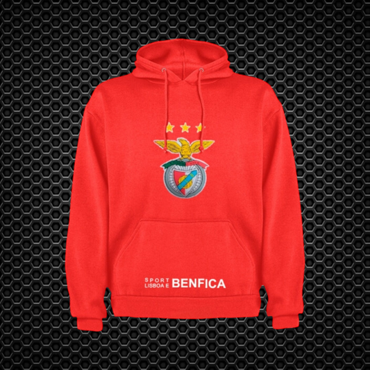 Benfica - Sweat-shirt com capuz - Vermelha
