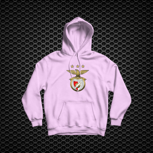 Benfica - Sweat-shirt com capuz - Rosa