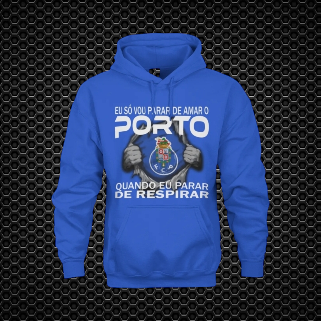 Porto - Sweat-shirt com capuz - Azul