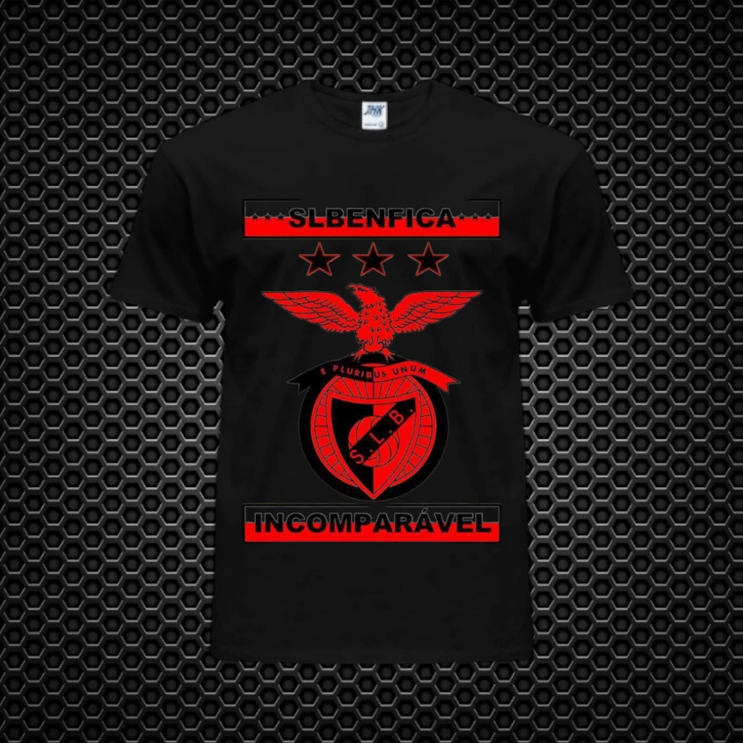 Benfica - T-shirt Preta