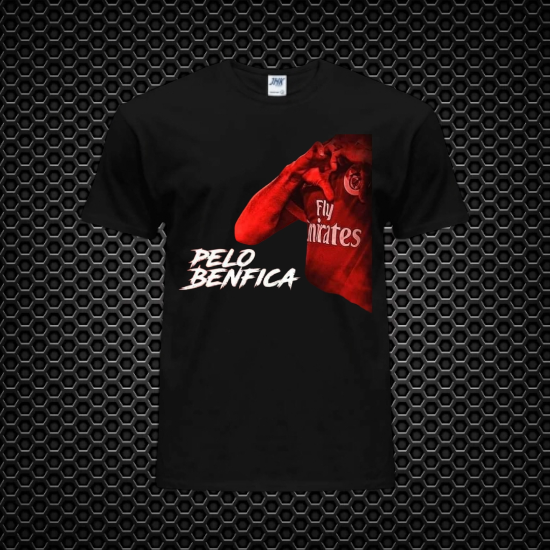 Benfica - T-shirt Preta