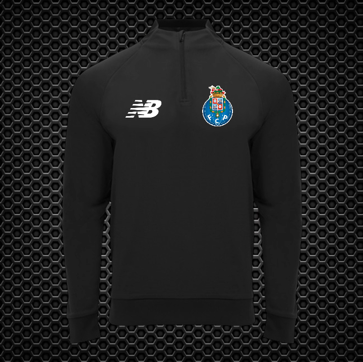 Porto - Training shirt, raglan sleeve and half zip