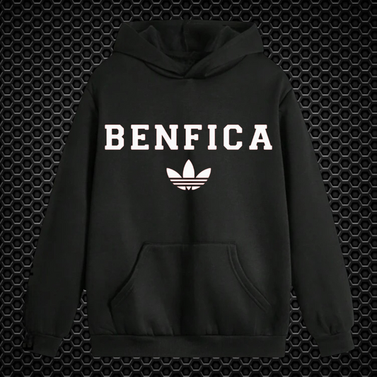Benfica - Sweat-shirt com capuz - Preta