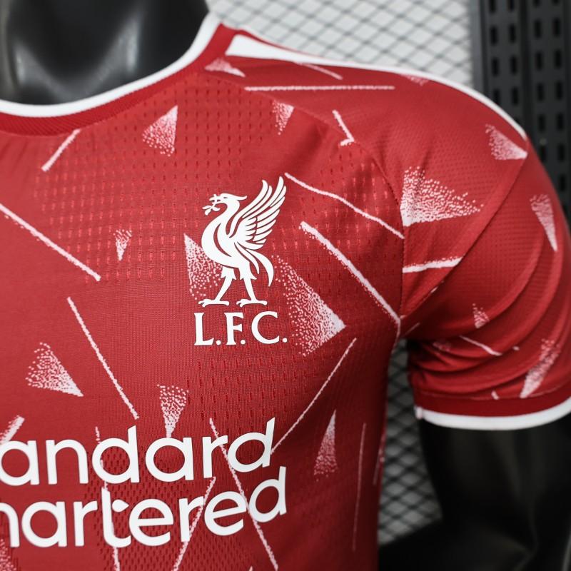 Player Version 26/27 Liverpool Red with Geometric Shatter Pattern Home Special Edition Shirt