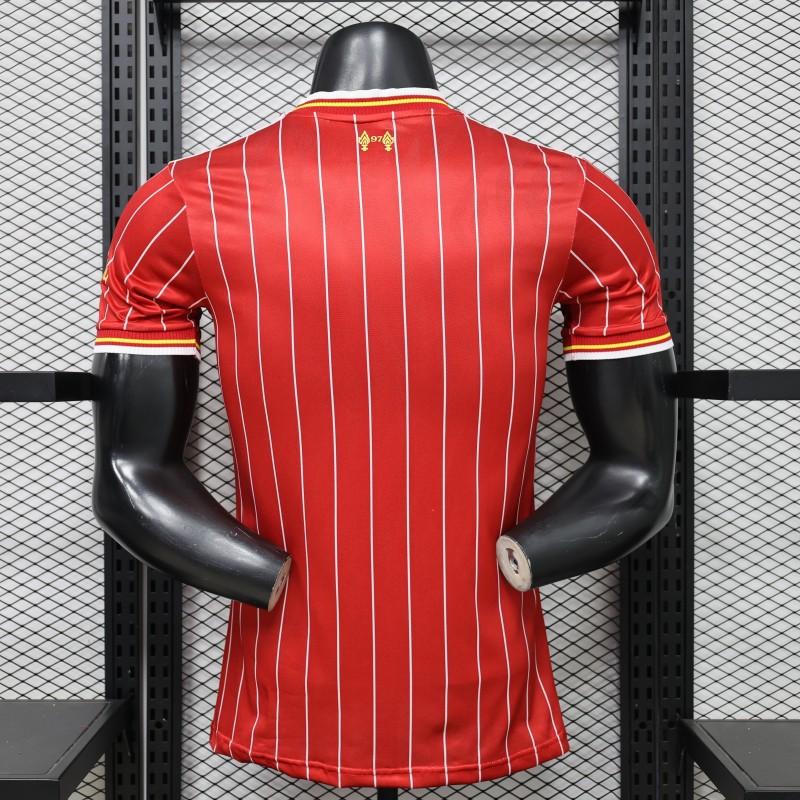 Player Version 26/27 Liverpool Red with White Pinstripe Home Shirt