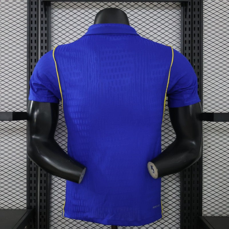 layer Version 26/27 Chelsea FC Royal Blue Polo Collar Home Shirt