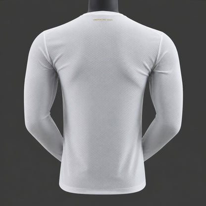 Player Version 26/27 Olympique Marseille Home White Long Sleeve Shirt