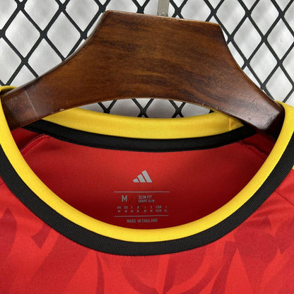 2026 Mens Belgium World Cup Home Long Sleeve Shirt