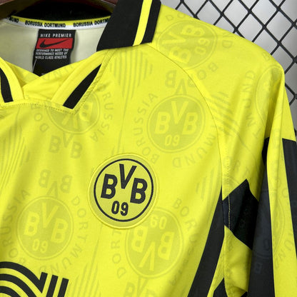 1996/97 Retro Borussia Dortmund Home Long Sleeves Shirt