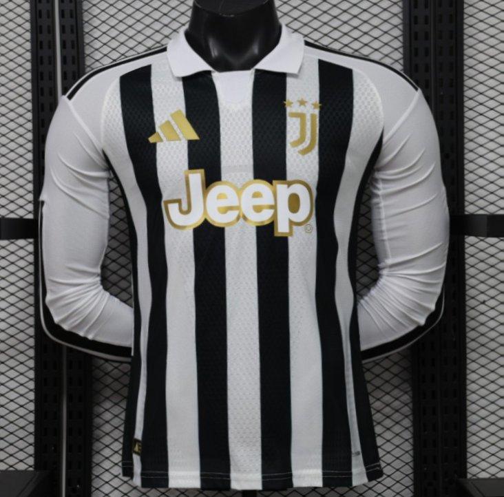 Player Version 26/27 Juventus Home Long Sleeve Shirt