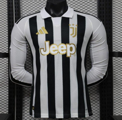Player Version 26/27 Juventus Home Long Sleeve Shirt