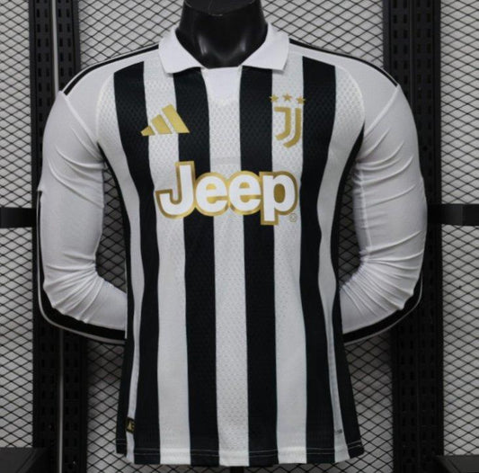 Player Version 26/27 Juventus Home Long Sleeve Shirt