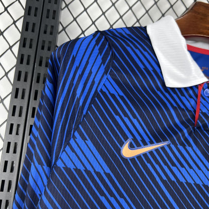 2026 Mens France World Cup Home Long Sleeve Shirt