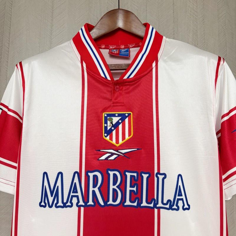 1999/00 Retro Atletico Madrid Home Shirt