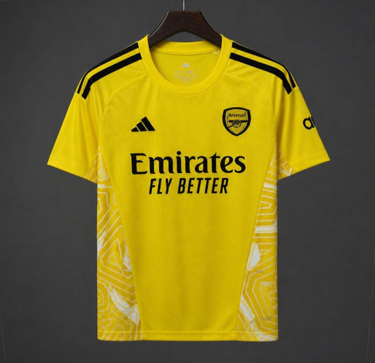 26/27 Arsenal Goalkeeper Yellow/White Shirt