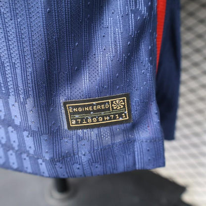 Player Version 26/27 PSG Blue Polo Collar Shirt