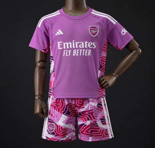 26/27 Kids Arsenal Purple Goalkeeper Shirt