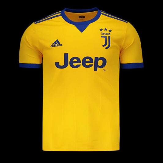 Retro 17/18 Juventus FC Away Yellow Shirt