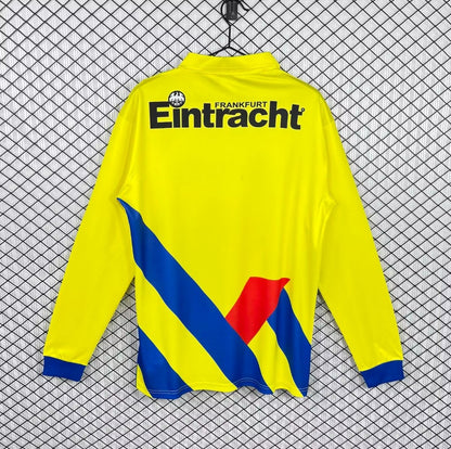 Retro 93/96 Frankfurt Away Yellow Long Sleeve Shirt