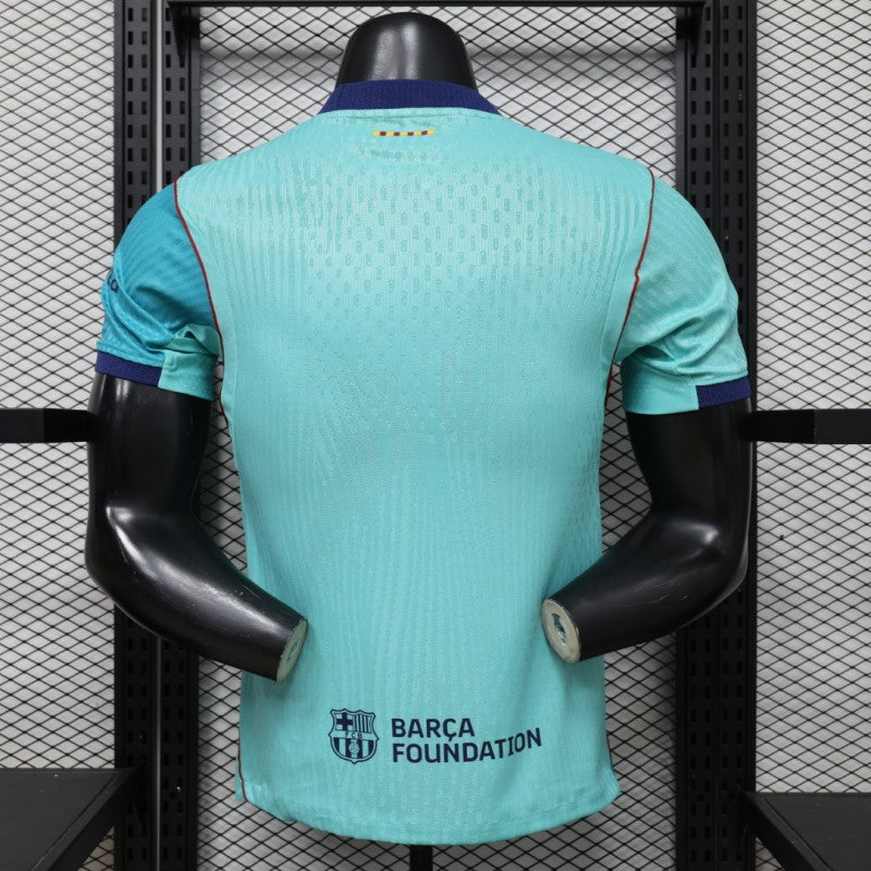 Player Version 26/27 FC Barcelona Teal & Aqua BlueThird Shirt