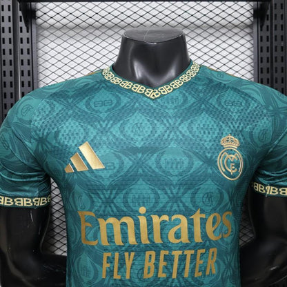 Player Version 26/27 Real Madrid Green Gold Third Special Edition Shirt