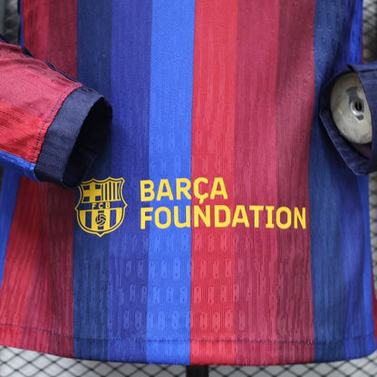 Player Version 26/27 Barcelona Long Sleeve Home Shirt