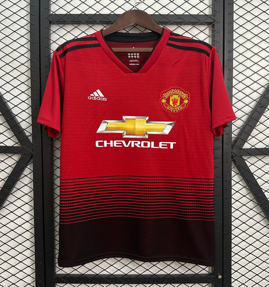 18/19 Retro Manchester United Home Shirt