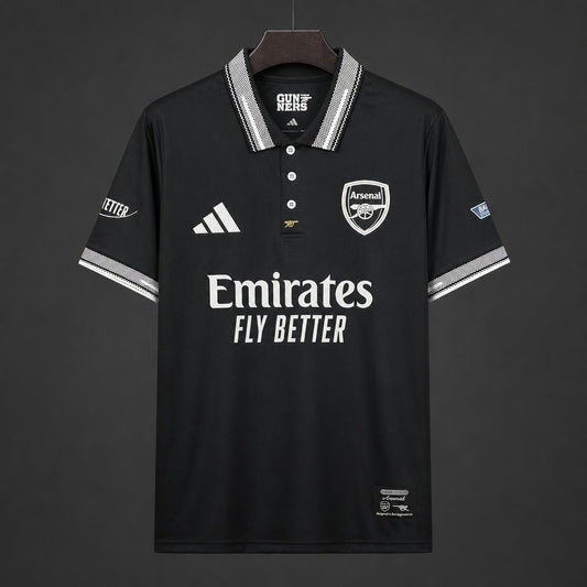 26/27 Arsenal Polo Concept Black Special POLO Shirt