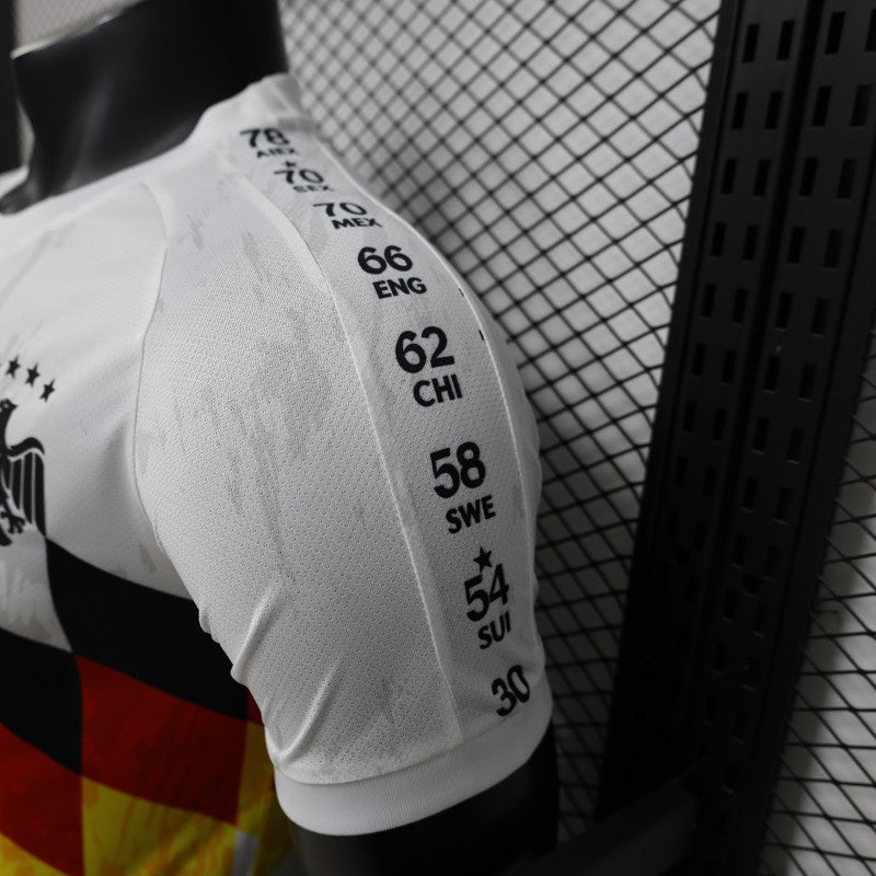 Player Version 2026 Germany White with Black Red Special Edition Shirt