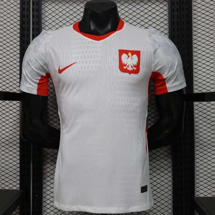 Player Version 2026 Poland Home White  Shirt