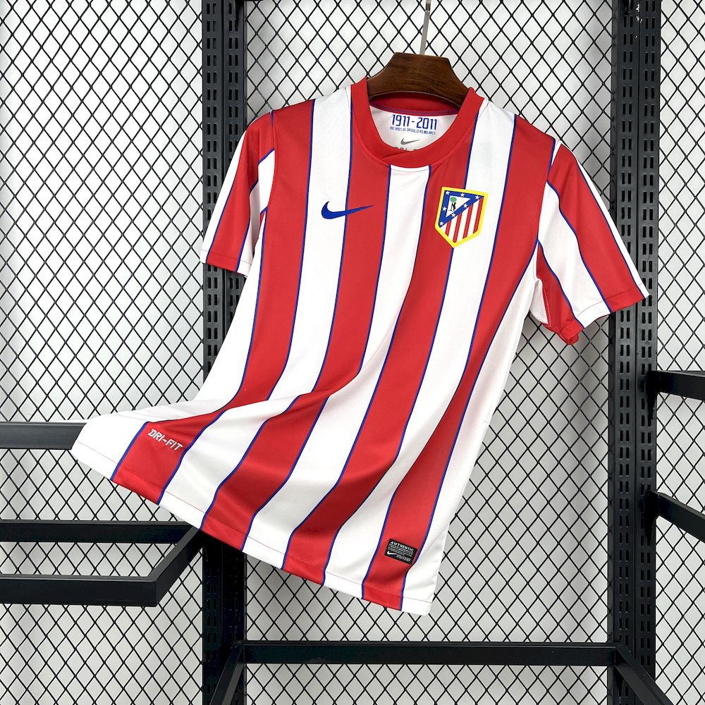 2011/12 Retro Atletico Madrid Home Shirt