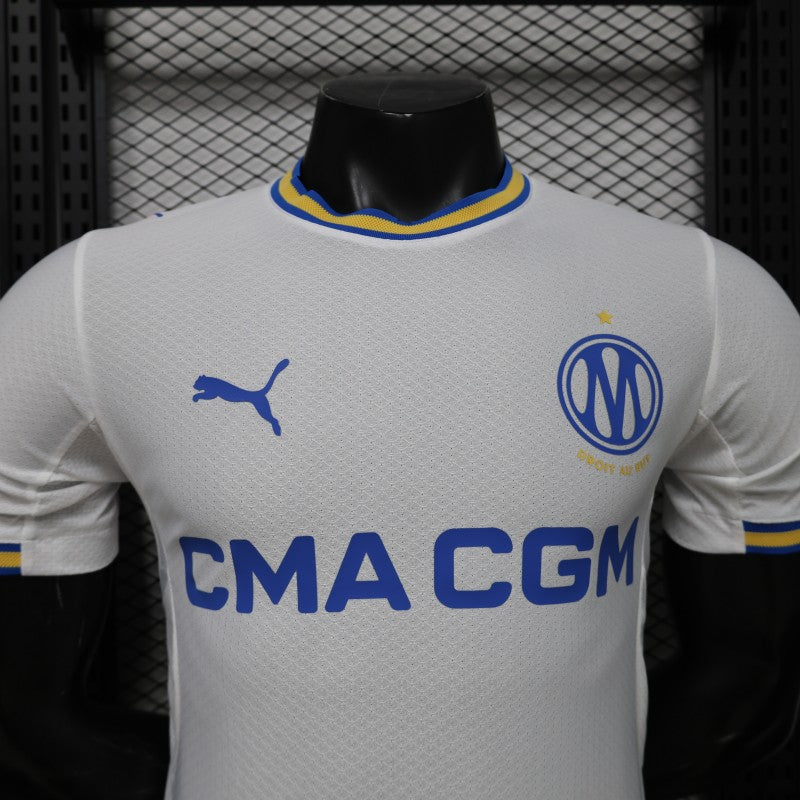 Player Version 26/27 Olympique de Marseille White Home Shirt