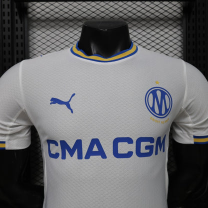 Player Version 26/27 Olympique de Marseille White Home Shirt