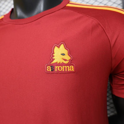 Player Version 2026 AS Roma x Adidas Originals Retro Deep Red Home Shirt