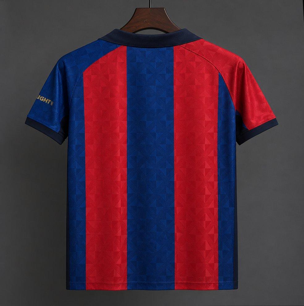 26/27 Barcelona Vintage-Inspired Home Football Shirt