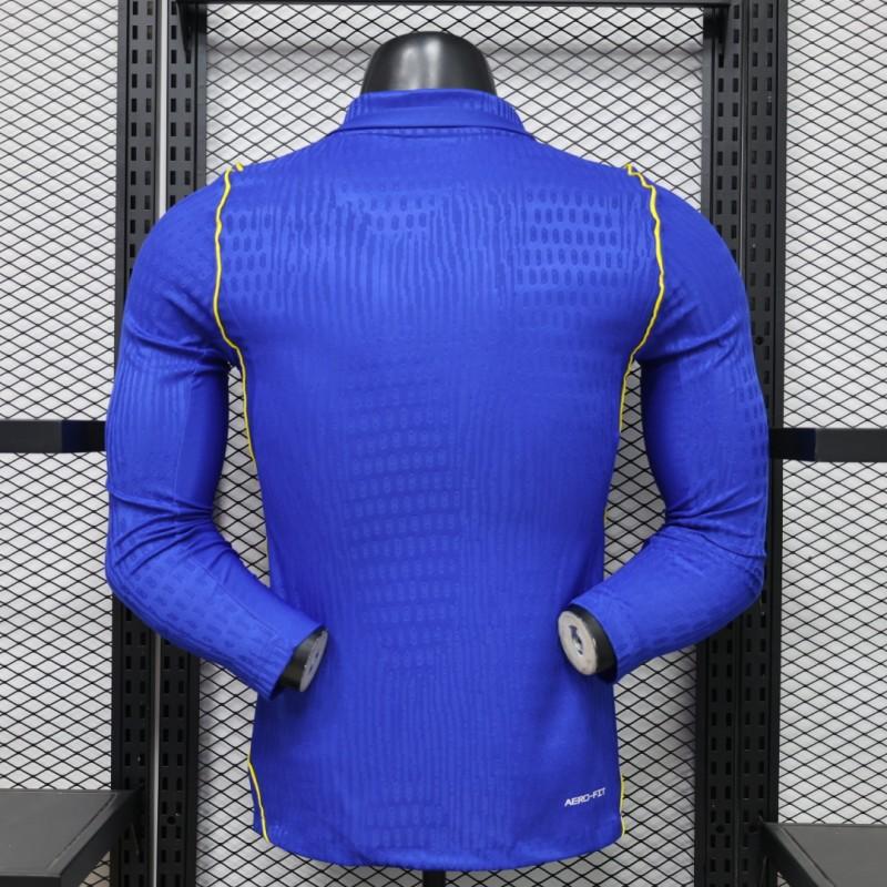 Player Version 26/27 Chelsea Home Polo Collar Long Sleeve Shirt