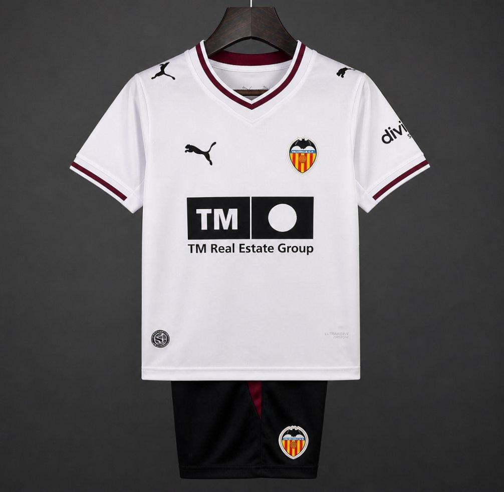 26/27 Kids Valencia CF Home Shirt