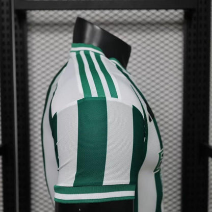 Player Version 26/27 Real Madrid Green & White Stripes Special Edition Shirt
