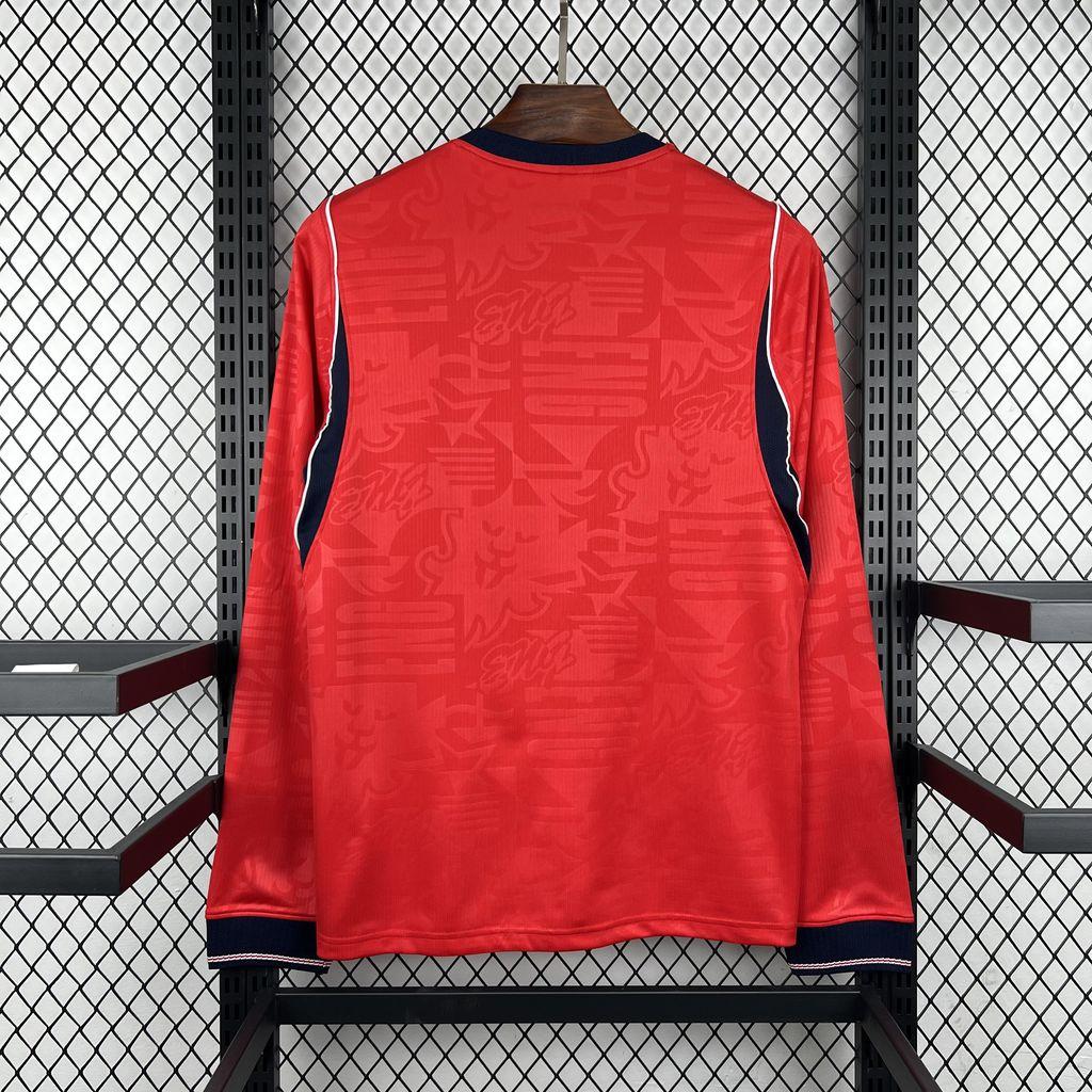2026 Mens England World Cup Away Long Sleeve Shirt