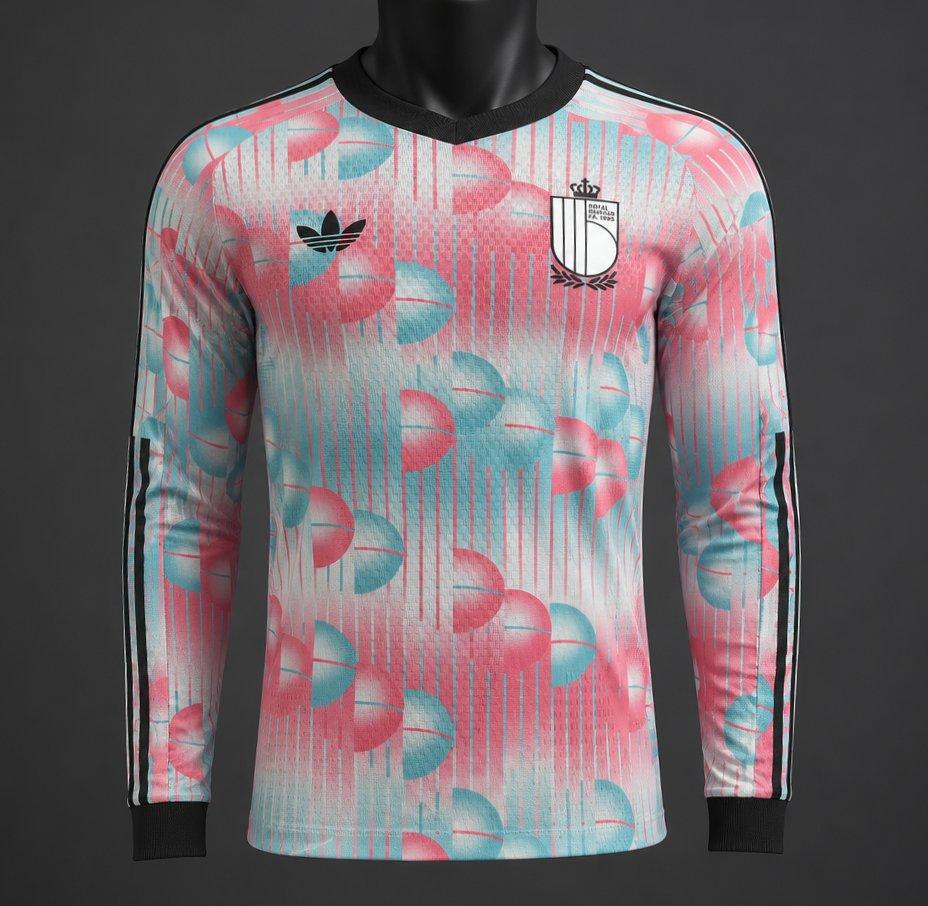Player Version 2026 Belgium Away Long Sleeve Shirt
